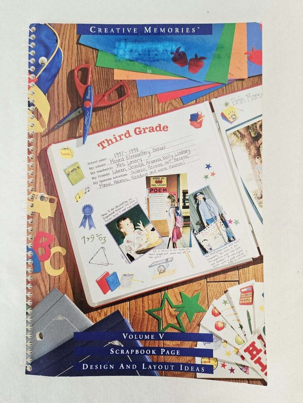 Creative Memories Scrapbook Page Design & Layout Ideas Volume V Book 1999